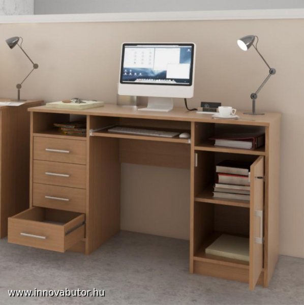 íróasztal pc alsztal számítógépasztal b9 iroda bútor