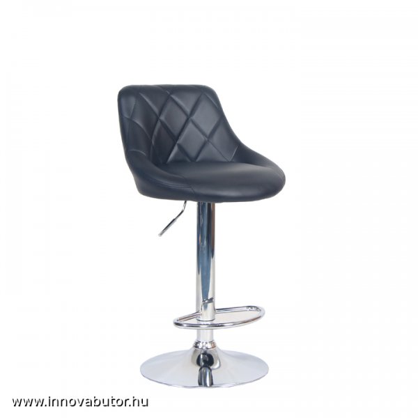 marid fekete steppelt modern design szék bárszék étkező bútor