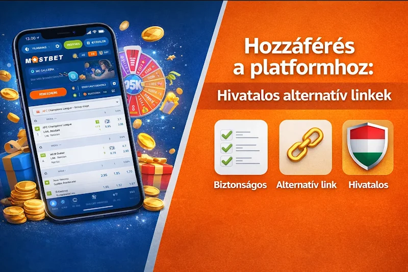 Hozzáférés a platformhoz: Hivatalos alternatív linkek